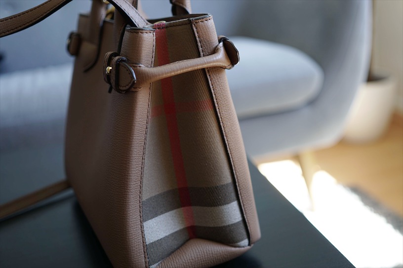 Burberry The Small Banner tan