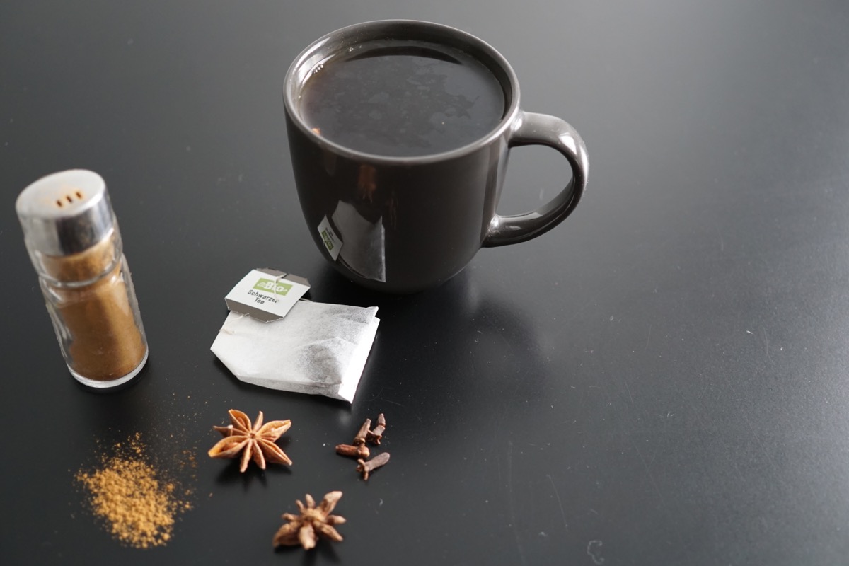 Spiced Black Tea and Spices