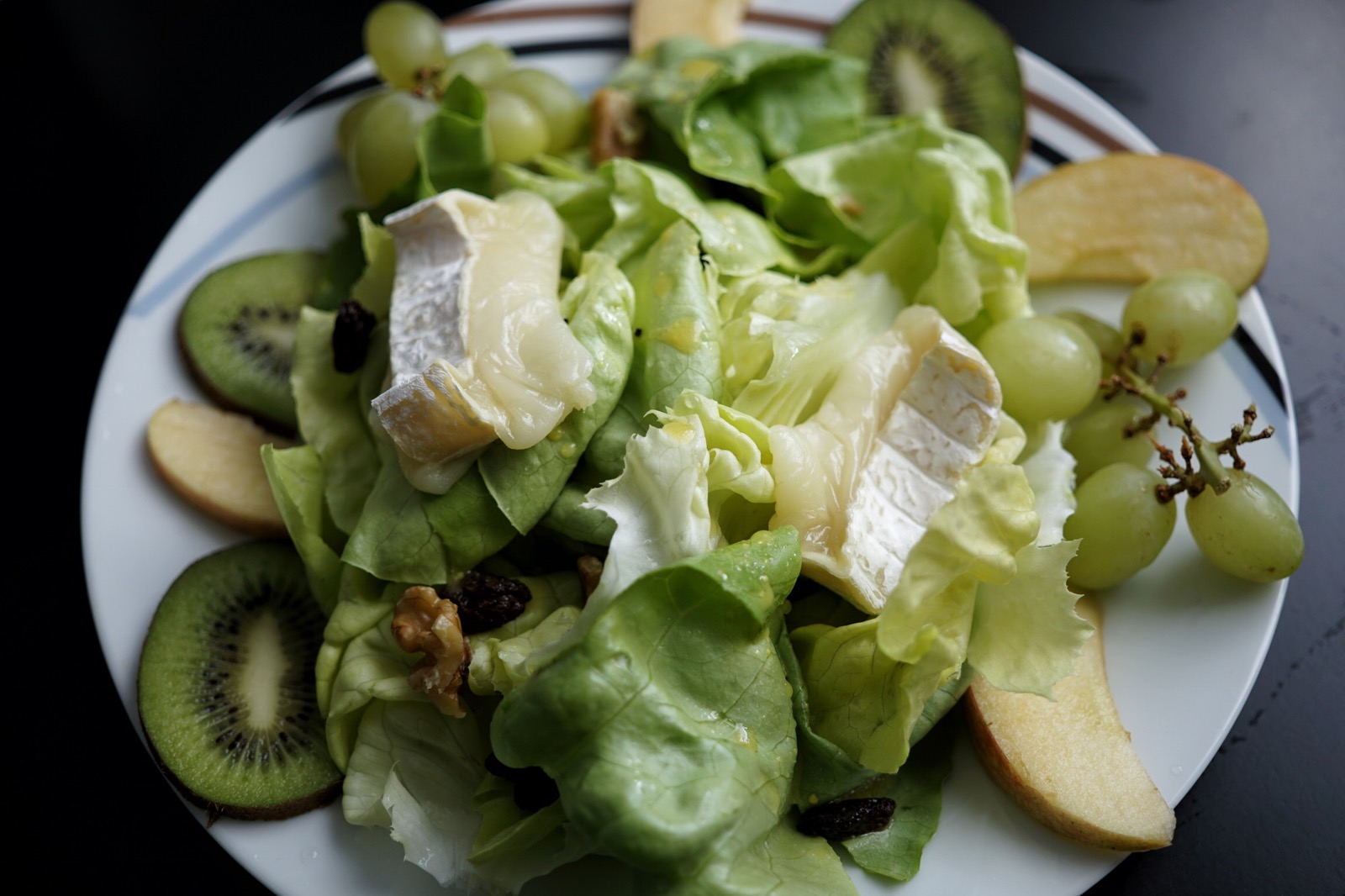 Apple and goat cheese salad recipe 