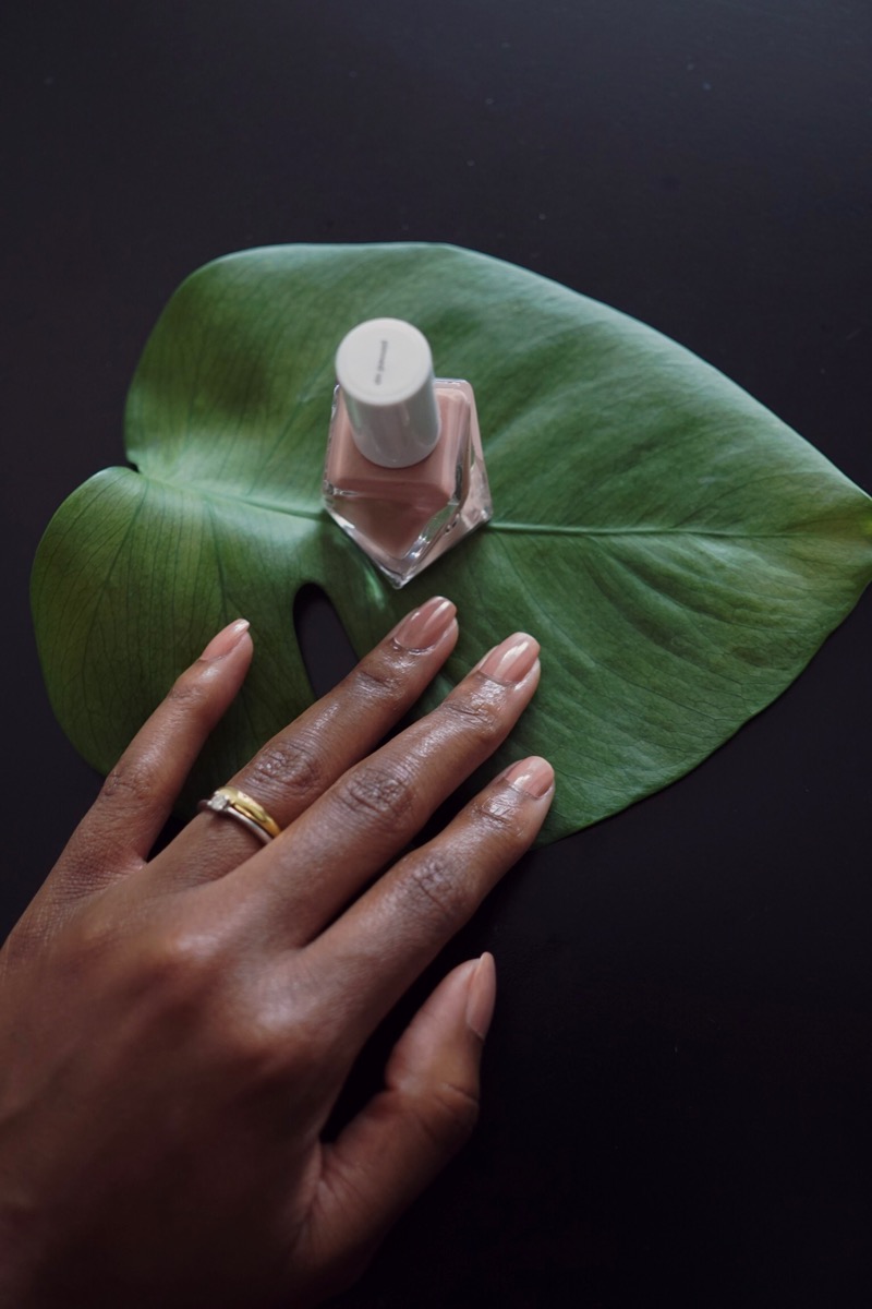 Essie Pinned Up on dark skin