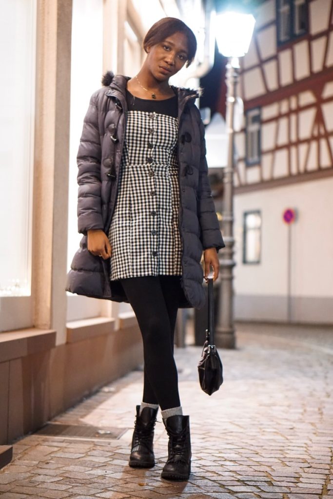 How to style a summer dress in winter!  ABOUT JEY